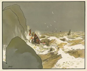 The last of the invincible Armada (colour litho) The last of the invincible Armada (colour litho)