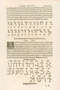 Theban alphabet (Honorian alphabet or the Runes of Honorius Theban alphabet (Honorian alphabet or the Runes of Honorius