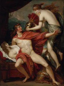 Thetis Bringing the Armor to Achilles, 1804 (oil on canvas) Thetis Bringing the Armor to Achilles, 1804 (oil on canvas)