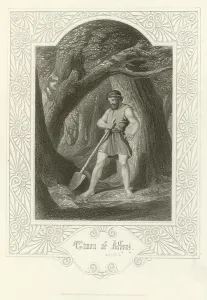Timon of Athens, Act IV, scene iii (engraving) Timon of Athens, Act IV, scene iii (engraving)