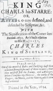 Title Page for King Charls his Starre: Or, Astrologie defined Title Page for King Charls his Starre: Or, Astrologie defined