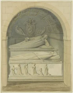 Tomb of Hugh Brown in Churchyard of St John's Church (w/c on paper) Tomb of Hugh Brown in Churchyard of St John's Church (w/c on paper)