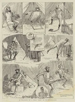 A Tragedy in a Bell Tent in Bechuanaland (engraving) A Tragedy in a Bell Tent in Bechuanaland (engraving)