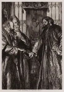 The Tragedy of King Richard II, Act IV, Sc 1 (litho) The Tragedy of King Richard II, Act IV, Sc 1 (litho)