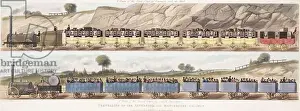 A Train of the First Class of Carriages with the Mail & A Train of the Second Class for A Train of the First Class of Carriages with the Mail & A Train of the Second Class for