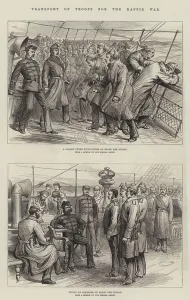 Transport of Troops for the Kaffir War (engraving) Transport of Troops for the Kaffir War (engraving)