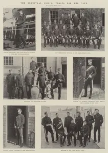 The Transvaal Crisis, Troops for the Cape (b/w photo) The Transvaal Crisis, Troops for the Cape (b/w photo)