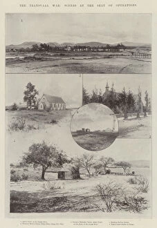 Palapye Collection: The Transvaal War, Scenes at the Seat of Operations (litho)