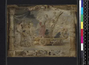 The Triumph of the Eucharist over Philosophy and Science, c.1625-26 (oil on panel) The Triumph of the Eucharist over Philosophy and Science, c.1625-26 (oil on panel)