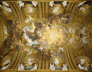 The Triumph of the Sacred Name of Jesus, Church of the Gesu, Rome (fresco) The Triumph of the Sacred Name of Jesus, Church of the Gesu, Rome (fresco)