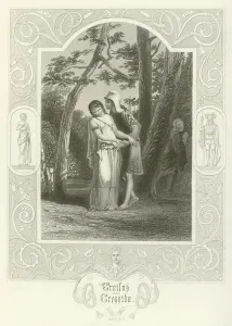 Troilus and Cressida, Act III, scene ii (engraving) Troilus and Cressida, Act III, scene ii (engraving)