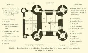 Troisieme etage de la petite tour et deuxieme etage de la grosse tour; d' Troisieme etage de la petite tour et deuxieme etage de la grosse tour; d'