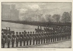 Trooping the Colour on the Queen's Birthday, Arrival of the Prince of Wales Trooping the Colour on the Queen's Birthday, Arrival of the Prince of Wales
