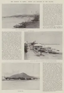 The Trouble in Samoa, Scenes and Sketches in the Islands (litho) The Trouble in Samoa, Scenes and Sketches in the Islands (litho)