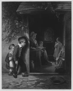 The Truant, from the picture in the Vernon Gallery (engraving) The Truant, from the picture in the Vernon Gallery (engraving)