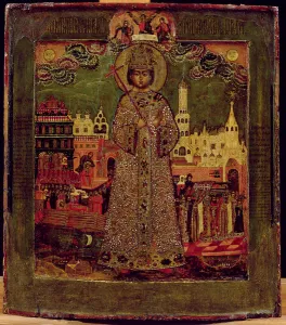 Tsarevitch Dmitry Ivanovich (tempera on panel) Tsarevitch Dmitry Ivanovich (tempera on panel)