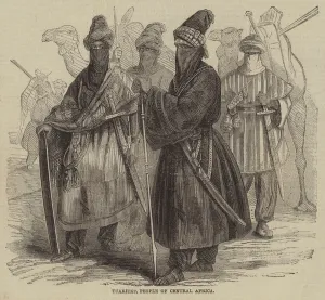 Tuaricks, People of Central Africa (engraving) Tuaricks, People of Central Africa (engraving)
