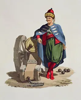 Turkish Soldier, from Costumes of the Various Nations, Volume VII Turkish Soldier, from Costumes of the Various Nations, Volume VII
