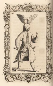 Turkish strongman or Roncassi. 1859-1860 (engraving) Turkish strongman or Roncassi. 1859-1860 (engraving)