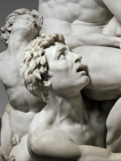 Detail of Ugolino and His Sons, 1865-67 (Saint-Beat marble) Detail of Ugolino and His Sons, 1865-67 (Saint-Beat marble)