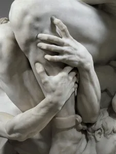 Detail of Ugolino and His Sons, 1865-67 (Saint-Beat marble) Detail of Ugolino and His Sons, 1865-67 (Saint-Beat marble)