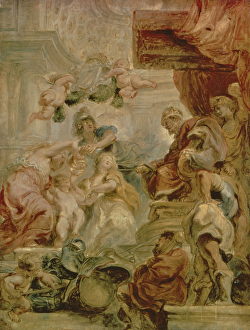 The Union of the Crowns, 1630-34 (oil on canvas) The Union of the Crowns, 1630-34 (oil on canvas)