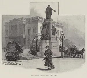 The United Service Club, Pall Mall (engraving) The United Service Club, Pall Mall (engraving)
