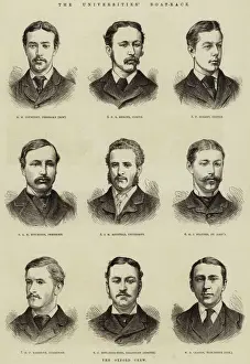 The Universities Boat-Race, the Oxford Crew (engraving) The Universities Boat-Race, the Oxford Crew (engraving)