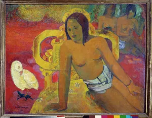 Vairumati. Painting by Paul Gauguin (1848-1903), 1897. Oil on canvas. Dim: 0.73 x 0.94 Vairumati. Painting by Paul Gauguin (1848-1903), 1897. Oil on canvas. Dim: 0.73 x 0.94