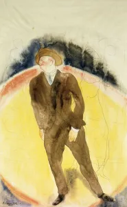 Vaudeville Figure, (watercolour and pencil on paper) Vaudeville Figure, (watercolour and pencil on paper)
