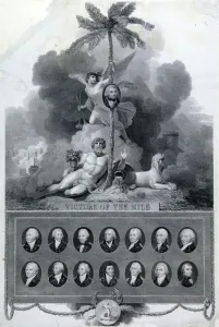 Victors of the Nile, 1803 (engraving) Victors of the Nile, 1803 (engraving)
