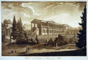 View of the Cameron Gallery in Tsarskoe Selo, 1793 (aquatint) View of the Cameron Gallery in Tsarskoe Selo, 1793 (aquatint)