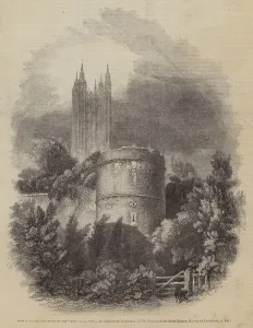 View from the City Walls of the 'Bell Harry Tower of Canterbury Cathedral' (engraving) View from the City Walls of the 'Bell Harry Tower of Canterbury Cathedral' (engraving)