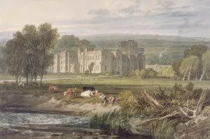 View of Hampton Court, Herefordshire, from the south-east, c View of Hampton Court, Herefordshire, from the south-east, c