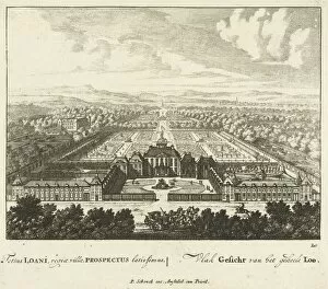 Netherlands Collection: View of Het Loo Palace, 1694-97 (engraving)
