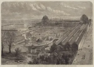 View of the Present State of the Building for the International Exhibition of 1862... (engraving) View of the Present State of the Building for the International Exhibition of 1862... (engraving)
