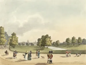 A View in St. James's Park of the Horse Guards and St A View in St. James's Park of the Horse Guards and St
