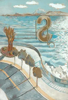 View from a Window, Nice, 1934 (oil on board) View from a Window, Nice, 1934 (oil on board)