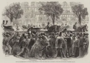 The War, the Empress-Regent and Princess Clotilda proceeding to Notre Dame on the 7th inst The War, the Empress-Regent and Princess Clotilda proceeding to Notre Dame on the 7th inst
