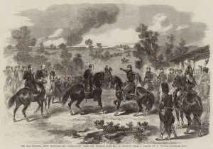 The War, General Vinoy receiving his Instructions from the Emperor Napoleon at Magenta (engraving) The War, General Vinoy receiving his Instructions from the Emperor Napoleon at Magenta (engraving)