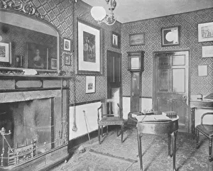 Washington Irving's Room in Red Horse Hotel, Stratford-on-Avon, England (b/w photo) Washington Irving's Room in Red Horse Hotel, Stratford-on-Avon, England (b/w photo)