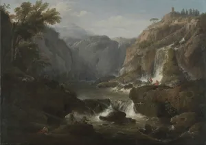 The Waterfalls at Tivoli, 1737 (oil on canvas) The Waterfalls at Tivoli, 1737 (oil on canvas)