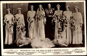 Wedding of Prince George, Duke of Kent and Princess Marina, 1934 (b/w photo) Wedding of Prince George, Duke of Kent and Princess Marina, 1934 (b/w photo)