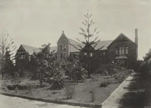 The Wesleyan High School, Grahamstown (b/w photo) The Wesleyan High School, Grahamstown (b/w photo)