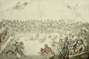 The Westminster Pitt, 1798 (pen and ink and watercolour) The Westminster Pitt, 1798 (pen and ink and watercolour)