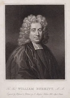 William Burkitt, English clergyman and writer (engraving) William Burkitt, English clergyman and writer (engraving)