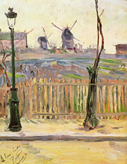 The Windmills at Montmartre, 1884 (oil on canvas) The Windmills at Montmartre, 1884 (oil on canvas)