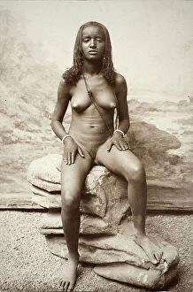 Related Images Collection: Woman, Eritrea, c. 1880-90 (gelatin silver print)