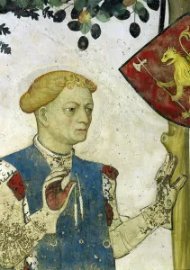 The Nine Worthies, detail of Hector of Troy, 1418-30 (fresco) The Nine Worthies, detail of Hector of Troy, 1418-30 (fresco)