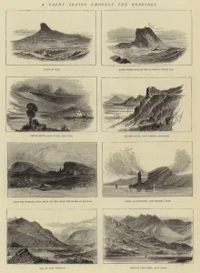 A Yacht Cruise amongst the Hebrides (engraving) A Yacht Cruise amongst the Hebrides (engraving)